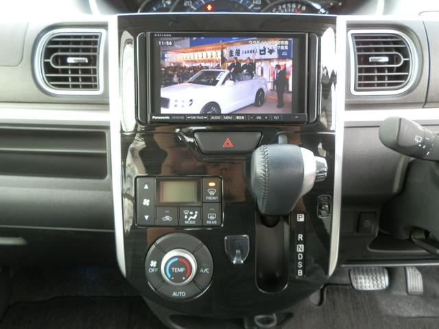 タント カスタムＲＳ　トップエディションＳＡＩＩ　ターボ　ナビフルセグＴＶ　Ｂｌｕｅｔｏｏｔｈ　バックカメラ　ＥＴＣ　両側パワースライドドア　禁煙車　ワンオーナー　スマートアシストＩＩ衝突衝突軽減システム　電動格納ミラー　純正アルミホイール　記録簿（12枚目）