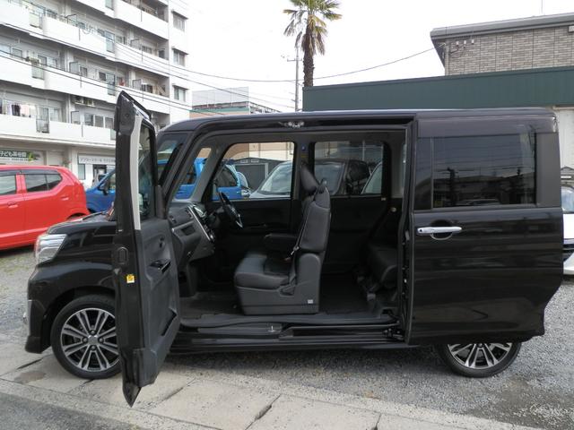 タント カスタムＲＳ　トップエディションＳＡＩＩ　ターボ　ナビフルセグＴＶ　Ｂｌｕｅｔｏｏｔｈ　バックカメラ　ＥＴＣ　両側パワースライドドア　禁煙車　ワンオーナー　スマートアシストＩＩ衝突衝突軽減システム　電動格納ミラー　純正アルミホイール　記録簿（43枚目）