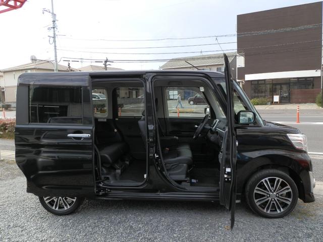 タント カスタムＲＳ　トップエディションＳＡＩＩ　ターボ　ナビフルセグＴＶ　Ｂｌｕｅｔｏｏｔｈ　バックカメラ　ＥＴＣ　両側パワースライドドア　禁煙車　ワンオーナー　スマートアシストＩＩ衝突衝突軽減システム　電動格納ミラー　純正アルミホイール　記録簿（44枚目）