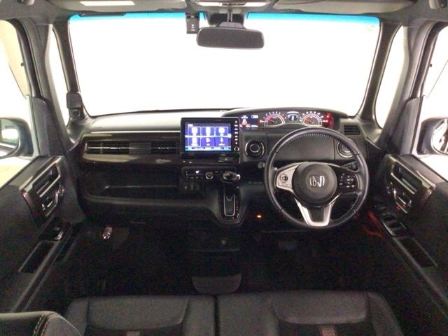 Ｎ－ＢＯＸカスタム Ｇ・Ｌターボホンダセンシング　ＬＥＤ・フルセグ・メモリナビ・バックカメラ・純正ＡＷ・両側電動ドア・ＥＴＣ　両側ＰＷスライドドア　Ｂモニタ　セキュリティー　ＵＳＢ接続　クルーズコントロール　ナビＴＶ　キーレスエントリー　ＶＳＡ　ＰＷ（4枚目）