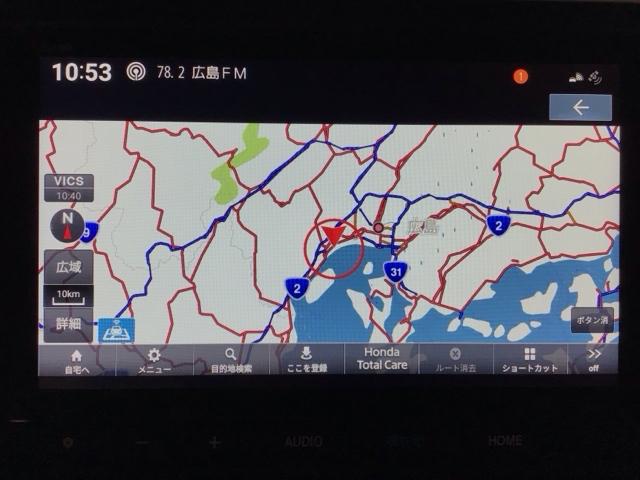 Ｎ－ＢＯＸカスタム ターボコーディネートスタイル　デモカーＵＰ・ＬＥＤ・ホンダＣＯＮＮＥＣＴ・メモリナビ・バックカメラ・ＥＴＣ　両側電動ドア　Ｒカメラ　クルコン　スマートキ－　パワーステアリング　ＶＳＡ　セキュリティ　エアコン　ＬＥＤライト　ＵＳＢ（5枚目）