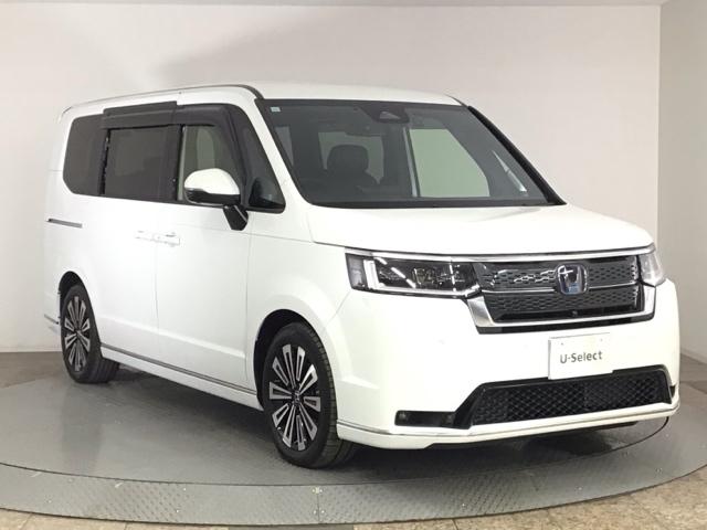 ステップワゴン ｅ：ＨＥＶスパーダプレミアムライン　ＬＥＤ・フルセグ・メモリナビ・バックカメラ・純正ＡＷ・ホンダＣＯＮＮＥＣＴ　マルチカメラ　Ｐテールゲート　Ｗエアコン　両側自動ドア　Ｆセグ　ＵＳＢ接続　クリアランスソナ　助手席エアバッグ　スマートＫ（52枚目）