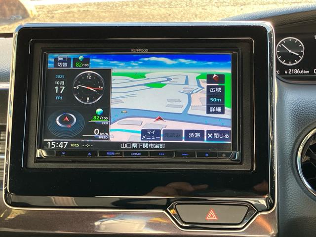 Ｎ－ＢＯＸカスタム Ｇ・Ｌホンダセンシング　ナビＴＶ　パワースライドドア　衝突被害軽減システム　アイドリングストップ　バックカメラ　Ｂｌｕｅｔｏｏｔｈ接続　クルーズコントロール　ベンチシート　盗難防止装置　アルミホイール　ＥＴＣ　横滑り防止装置（6枚目）