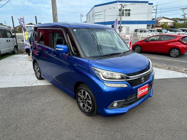 ソリオバンディット ハイブリッドMV スマートキー フォグランプ 片面パワースライドドア CN-E203ZフルセグナビTV(4枚目)