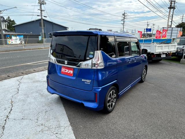 ソリオバンディット ハイブリッドMV スマートキー フォグランプ 片面パワースライドドア CN-E203ZフルセグナビTV(9枚目)