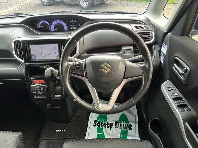 ソリオバンディット ハイブリッドMV スマートキー フォグランプ 片面パワースライドドア CN-E203ZフルセグナビTV(24枚目)