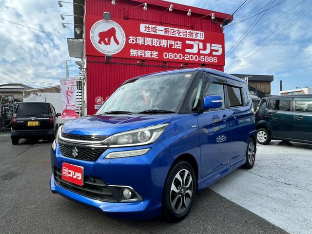 ソリオバンディット ハイブリッドMV スマートキー フォグランプ 片面パワースライドドア CN-E203ZフルセグナビTV(44枚目)