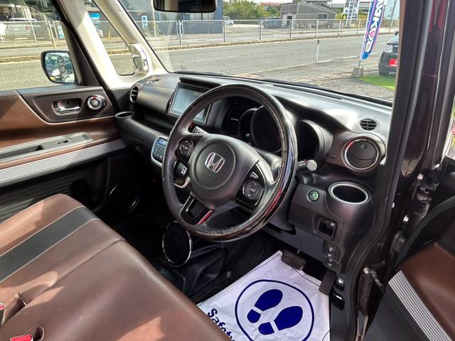 N-BOXスラッシュ X・ターボパッケージ ブラックルーフII あんしんパッケージ 4WD シートヒーター VRM-155VFiフルセグナビTV バックモニター ターボ オートライトHID スマートキー(33枚目)