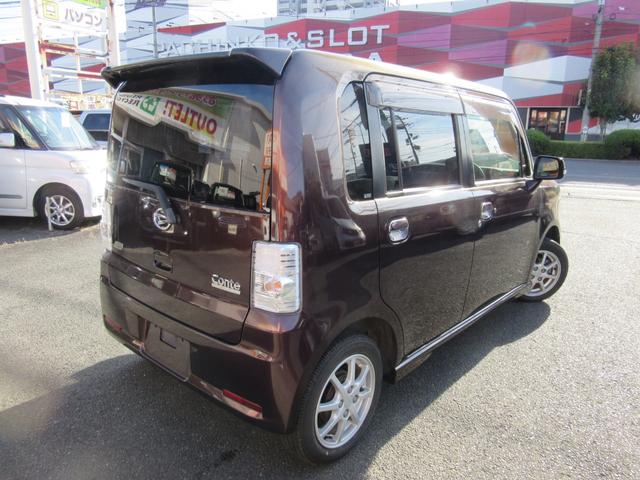 ムーヴコンテ カスタム　Ｇ　４ＷＤ／社外メモリーナビ／地デジＴＶ／ＥＴＣ／スマートキー／ＨＩＤ／純正アルミホイール／ウインカー付きドアミラー／修復歴無（6枚目）