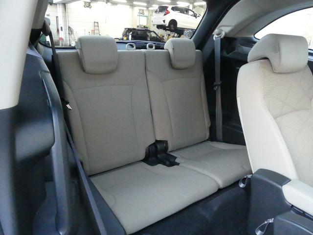 ３列目シート全景です