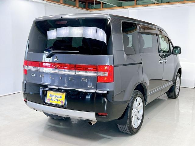 デリカD:5 D プレミアム 4WD 両側パワースライドドア シートヒーター クルーズコントロール 後席モニター バックカメラ ナビ Bluetooth フルセグ HIDヘッドライト オートライト パドルシフト 電格ミラー ETC(36枚目)