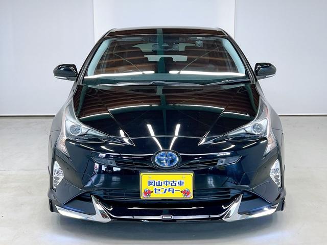 プリウス Aツーリングセレクション モデリスタフルエアロ 17インチアルミ ナビ フルセグ Bluetooth バックカメラ ドライブレコーダー プリクラッシュセーフティ レーンディパーチャーアラート クルーズコントロール シートヒータ(3枚目)