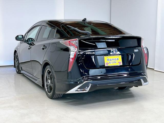 プリウス Aツーリングセレクション モデリスタフルエアロ 17インチアルミ ナビ フルセグ Bluetooth バックカメラ ドライブレコーダー プリクラッシュセーフティ レーンディパーチャーアラート クルーズコントロール シートヒータ(4枚目)