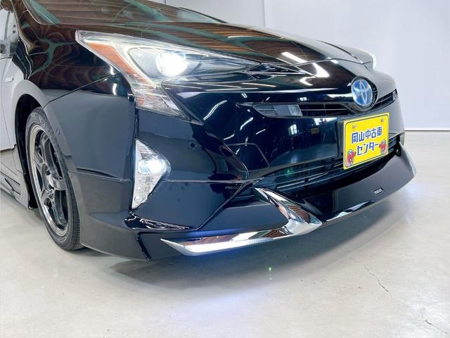 プリウス Aツーリングセレクション モデリスタフルエアロ 17インチアルミ ナビ フルセグ Bluetooth バックカメラ ドライブレコーダー プリクラッシュセーフティ レーンディパーチャーアラート クルーズコントロール シートヒータ(18枚目)