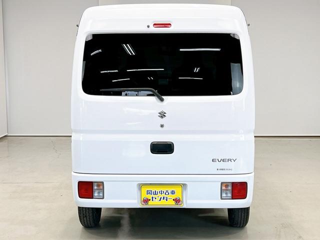 エブリイ PA ハイルーフ 4WD 両側スライドドア ドライブレコーダー ナビ フルセグ Bluetooth オートライト ETC 横滑り防止装置 衝突安全ボディ 5速MT 頸部衝撃緩和ヘッドレスト ワンオーナー(10枚目)