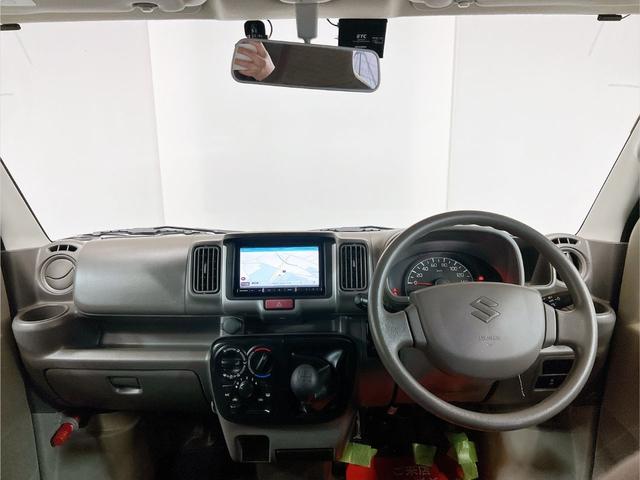 エブリイ PA ハイルーフ 4WD 両側スライドドア ドライブレコーダー ナビ フルセグ Bluetooth オートライト ETC 横滑り防止装置 衝突安全ボディ 5速MT 頸部衝撃緩和ヘッドレスト ワンオーナー(12枚目)