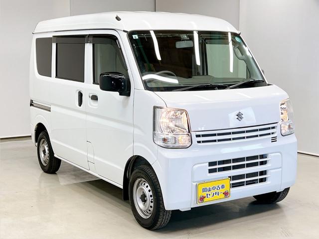 エブリイ PA ハイルーフ 4WD 両側スライドドア ドライブレコーダー ナビ フルセグ Bluetooth オートライト ETC 横滑り防止装置 衝突安全ボディ 5速MT 頸部衝撃緩和ヘッドレスト ワンオーナー(22枚目)