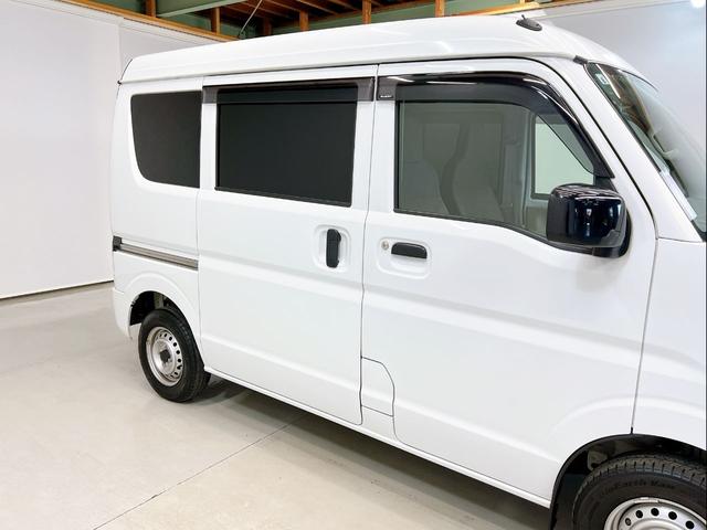 エブリイ PA ハイルーフ 4WD 両側スライドドア ドライブレコーダー ナビ フルセグ Bluetooth オートライト ETC 横滑り防止装置 衝突安全ボディ 5速MT 頸部衝撃緩和ヘッドレスト ワンオーナー(25枚目)