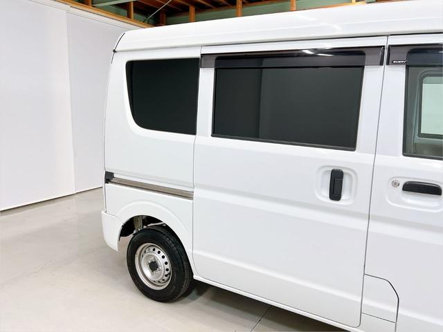 エブリイ PA ハイルーフ 4WD 両側スライドドア ドライブレコーダー ナビ フルセグ Bluetooth オートライト ETC 横滑り防止装置 衝突安全ボディ 5速MT 頸部衝撃緩和ヘッドレスト ワンオーナー(26枚目)