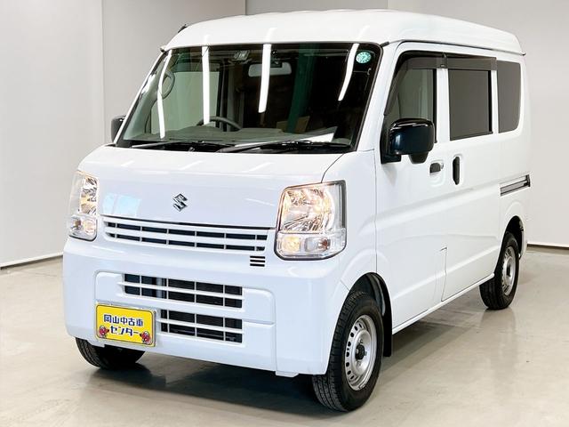 エブリイ PA ハイルーフ 4WD 両側スライドドア ドライブレコーダー ナビ フルセグ Bluetooth オートライト ETC 横滑り防止装置 衝突安全ボディ 5速MT 頸部衝撃緩和ヘッドレスト ワンオーナー(27枚目)