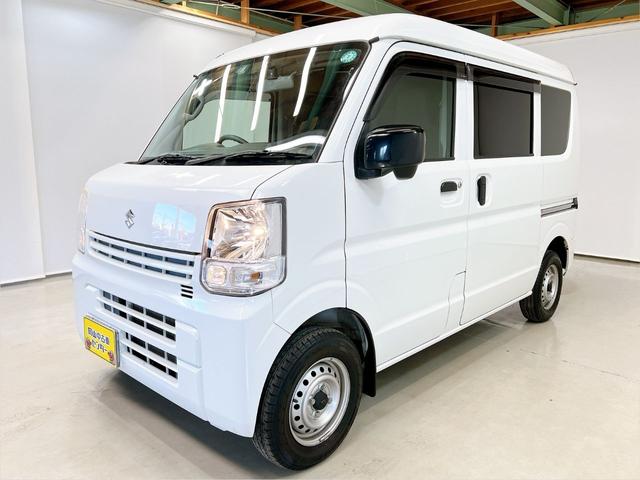 エブリイ PA ハイルーフ 4WD 両側スライドドア ドライブレコーダー ナビ フルセグ Bluetooth オートライト ETC 横滑り防止装置 衝突安全ボディ 5速MT 頸部衝撃緩和ヘッドレスト ワンオーナー(28枚目)