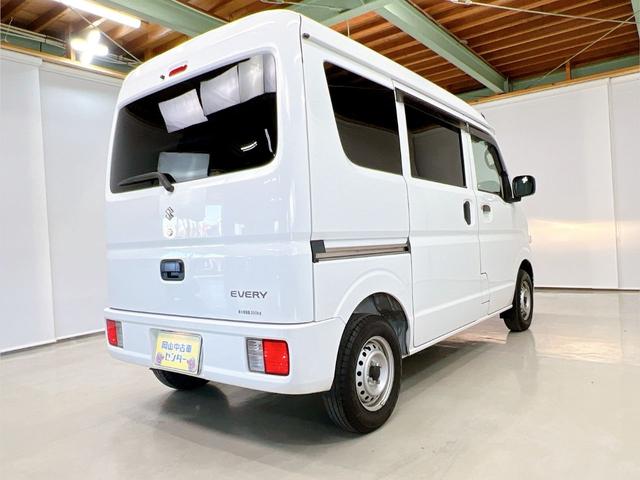 エブリイ PA ハイルーフ 4WD 両側スライドドア ドライブレコーダー ナビ フルセグ Bluetooth オートライト ETC 横滑り防止装置 衝突安全ボディ 5速MT 頸部衝撃緩和ヘッドレスト ワンオーナー(32枚目)