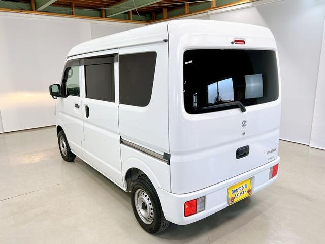 エブリイ PA ハイルーフ 4WD 両側スライドドア ドライブレコーダー ナビ フルセグ Bluetooth オートライト ETC 横滑り防止装置 衝突安全ボディ 5速MT 頸部衝撃緩和ヘッドレスト ワンオーナー(34枚目)