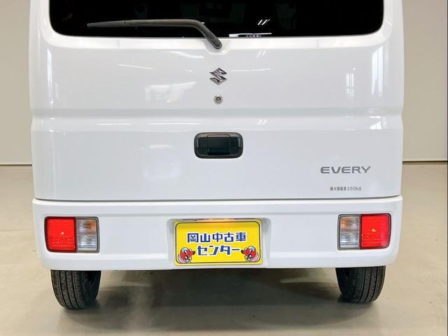 エブリイ PA ハイルーフ 4WD 両側スライドドア ドライブレコーダー ナビ フルセグ Bluetooth オートライト ETC 横滑り防止装置 衝突安全ボディ 5速MT 頸部衝撃緩和ヘッドレスト ワンオーナー(44枚目)