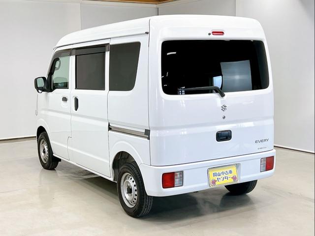 エブリイ PA ハイルーフ 4WD 両側スライドドア ドライブレコーダー ナビ フルセグ Bluetooth オートライト ETC 横滑り防止装置 衝突安全ボディ 5速MT 頸部衝撃緩和ヘッドレスト ワンオーナー(45枚目)