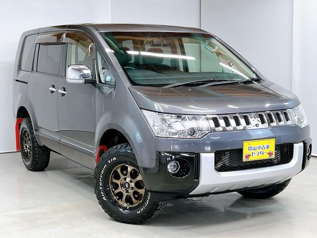 デリカD:5 D プレミアム マッドタイヤ 新品ホイル 1インチUP ロックフォードスピーカー リアラダー ナビ Bluetooth リアカメラ フィリップダウンモニター インナーミラー レカロシート 電動リアゲート パワードア(2枚目)