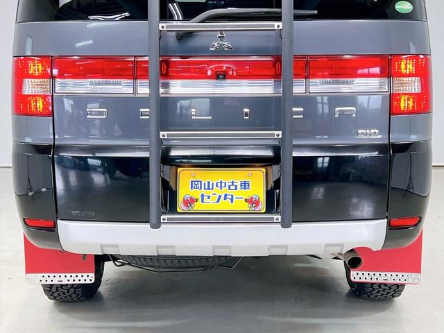 デリカD:5 D プレミアム マッドタイヤ 新品ホイル 1インチUP ロックフォードスピーカー リアラダー ナビ Bluetooth リアカメラ フィリップダウンモニター インナーミラー レカロシート 電動リアゲート パワードア(34枚目)