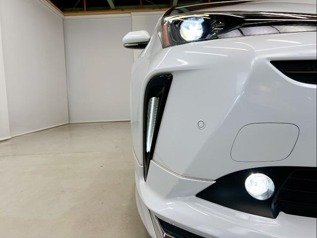 プリウス Ｓツーリングセレクション・ブラックエディション　女性ワンオーナー　モデリスタフルエアロ　純正９インチナビ　全周囲カメラ　前後ドライブレコーダー　本革シート　シートヒーター　ＬＥＤオートライト　トヨタセーフティ　レーダークルーズ　ヘルプネット　後期（31枚目）