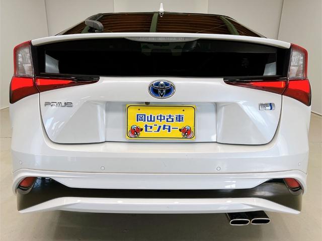 プリウス Ｓツーリングセレクション・ブラックエディション　女性ワンオーナー　モデリスタフルエアロ　純正９インチナビ　全周囲カメラ　前後ドライブレコーダー　本革シート　シートヒーター　ＬＥＤオートライト　トヨタセーフティ　レーダークルーズ　ヘルプネット　後期（38枚目）