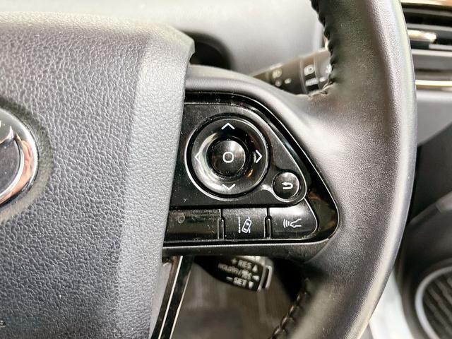 プリウス Ｓツーリングセレクション・ブラックエディション　女性ワンオーナー　モデリスタフルエアロ　純正９インチナビ　全周囲カメラ　前後ドライブレコーダー　本革シート　シートヒーター　ＬＥＤオートライト　トヨタセーフティ　レーダークルーズ　ヘルプネット　後期（49枚目）