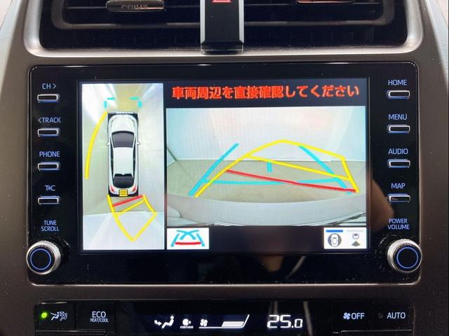 プリウス Ｓツーリングセレクション・ブラックエディション　女性ワンオーナー　モデリスタフルエアロ　純正９インチナビ　全周囲カメラ　前後ドライブレコーダー　本革シート　シートヒーター　ＬＥＤオートライト　トヨタセーフティ　レーダークルーズ　ヘルプネット　後期（50枚目）