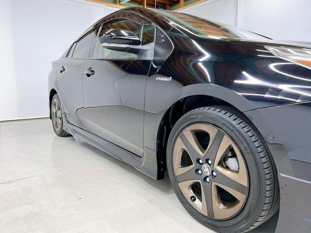 プリウス Ａツーリングセレクション　新品モデリスタフルエアロ　純正９インチナビ　ヘッドアップディスプレイ　ブラインドスポットモニター　パークアシスト　クリアランスソナー　トヨタセーフティ　レーダークルーズ　本革シート　シートヒーター（33枚目）