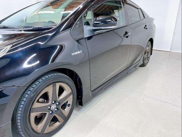 プリウス Ａツーリングセレクション　新品モデリスタフルエアロ　純正９インチナビ　ヘッドアップディスプレイ　ブラインドスポットモニター　パークアシスト　クリアランスソナー　トヨタセーフティ　レーダークルーズ　本革シート　シートヒーター（34枚目）