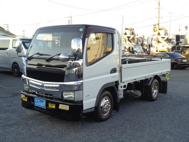 キャンター 　平ボディ　オートマチック　ディーゼルターボ　パワステ　パワーウィンドウ　左側電格ミラー　ラジオ　ＣＤ　ＤＶＤ　ＴＶ　ナビ　ＥＴＣ　キーレス　積載量１．５ｔ（8枚目）