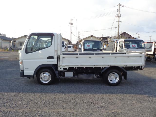 キャンター 平ボディ オートマチック ディーゼルターボ ラジオ パワステ パワーウィンドウ エアバック 左側電格ミラー キーレス 積載量1.5t 3人乗り ワンオーナー車(7枚目)