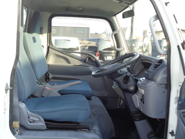 キャンター 平ボディ オートマチック ディーゼルターボ ラジオ パワステ パワーウィンドウ エアバック 左側電格ミラー キーレス 積載量1.5t 3人乗り ワンオーナー車(13枚目)