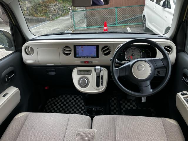 ミラココア ココアX ETC ナビ TV CD USB バックソナー スマートキー オートエアコン フォグライト 電動格納ミラー ベンチシート ABS 盗難防止システム パワーウィンドウ パワステ 運転席・助手席エアバック(4枚目)