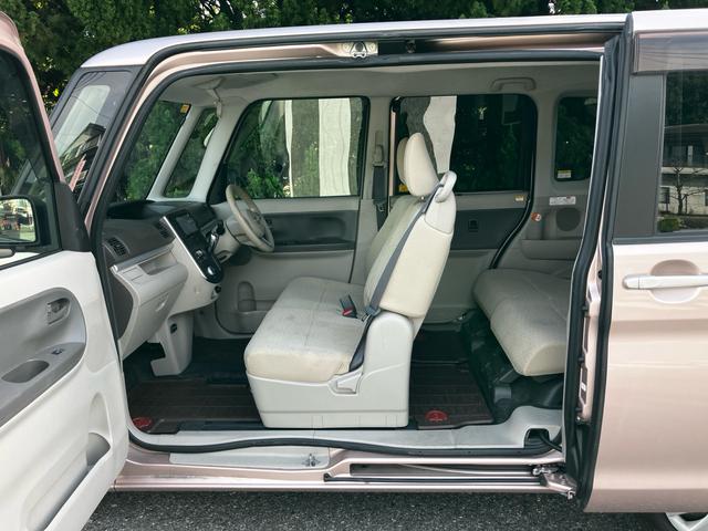 タント X SA 衝突被害軽減システム 左側電動スライドドア ETC ナビ フルセグTV Bluetooth CD DVD USB オートエアコン オートライト スマートキー 電動格納ミラー アイドリングストップ(23枚目)