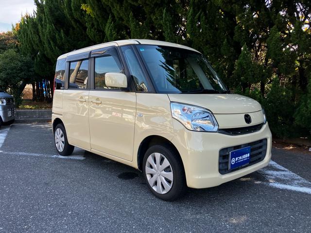 フレアワゴン ＸＳ　衝突被害軽減システム　レーンアシスト　左側電動スライドドア　ＥＴＣ　ナビ　フルセグＴＶ　Ｂｌｕｅｔｏｏｔｈ　ＣＤ　ＤＶＤ　スマートキー　オートエアコン　電動格納ミラー　シートヒーター　横滑り防止装置（3枚目）