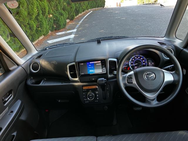 フレアワゴン ＸＳ　衝突被害軽減システム　レーンアシスト　左側電動スライドドア　ＥＴＣ　ナビ　フルセグＴＶ　Ｂｌｕｅｔｏｏｔｈ　ＣＤ　ＤＶＤ　スマートキー　オートエアコン　電動格納ミラー　シートヒーター　横滑り防止装置（4枚目）