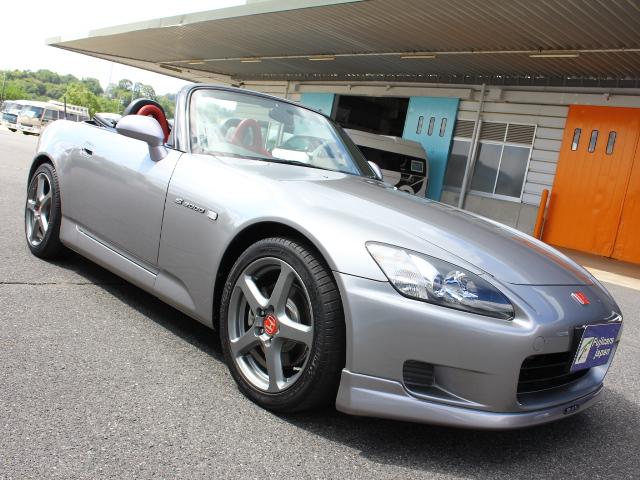 s2000 ホンダ ベースグレード ベースグレード ビルシュタイン車高調 モデューロマフラー モデューロfリップ rスポ 純正17インチアルミホイール 電動幌オープン 整備点検記録簿 純正hid etc 純正ステアリング 広島県 ベースグレード ベースグレード