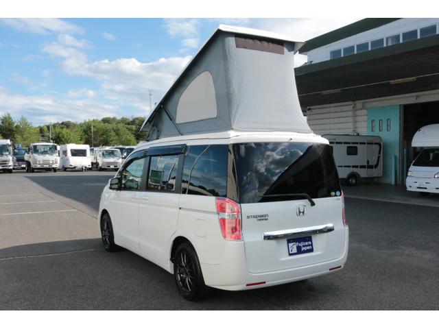 ステップワゴン ホワイトハウス FREEDECK シングルサブバッテリー 走行充電 300Wインバーター FFヒーター ポップアップルーフ メモリーナビ ETC オートライト(50枚目)
