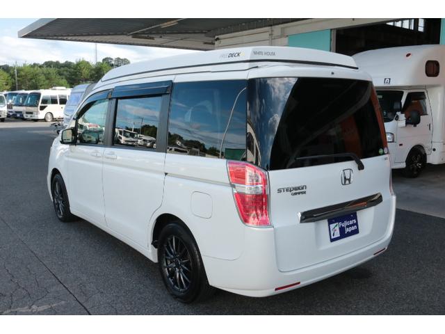 ステップワゴン ホワイトハウス FREEDECK シングルサブバッテリー 走行充電 300Wインバーター FFヒーター ポップアップルーフ メモリーナビ ETC オートライト(51枚目)