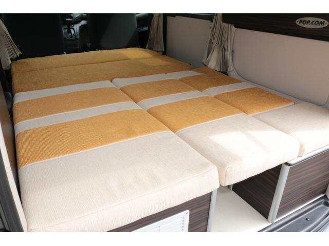 ＮＶ２００バネットバン キャンピングカー広島　ポップコン　ワンオーナー　ツインサブバッテリー　走行充電　３５０Ｗインバーター　コンバーター　ＦＦヒーター　ポップアップルーフ　ドライブレコーダー前後　ＥＴＣ　オーディオ（16枚目）