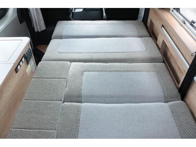 ハイエースバン ナッツＲＶ　リークＩＩ　ワンオーナー　ツインサブバッテリー　走行充電　コンバーター　外部電源　ルーフベント　冷蔵庫　ＦＦヒーター　メモリーカーナビ　ＥＴＣ　ドライブレコーダー（14枚目）