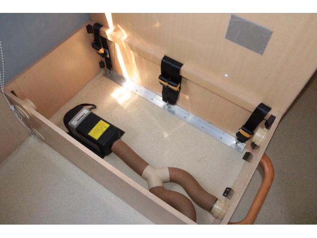 カムロード レクビィ　レッツ　ツインサブバッテリー　１５００Ｗインバーター　コンバーター　外部電源　冷蔵庫　２０インチテレビ　ＦＦヒーター　サイドオーニング　カーナビ　ＥＴＣ　記録簿８枚（13枚目）